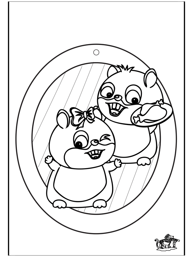 Raamhanger Hamster - Raamhanger knutselen