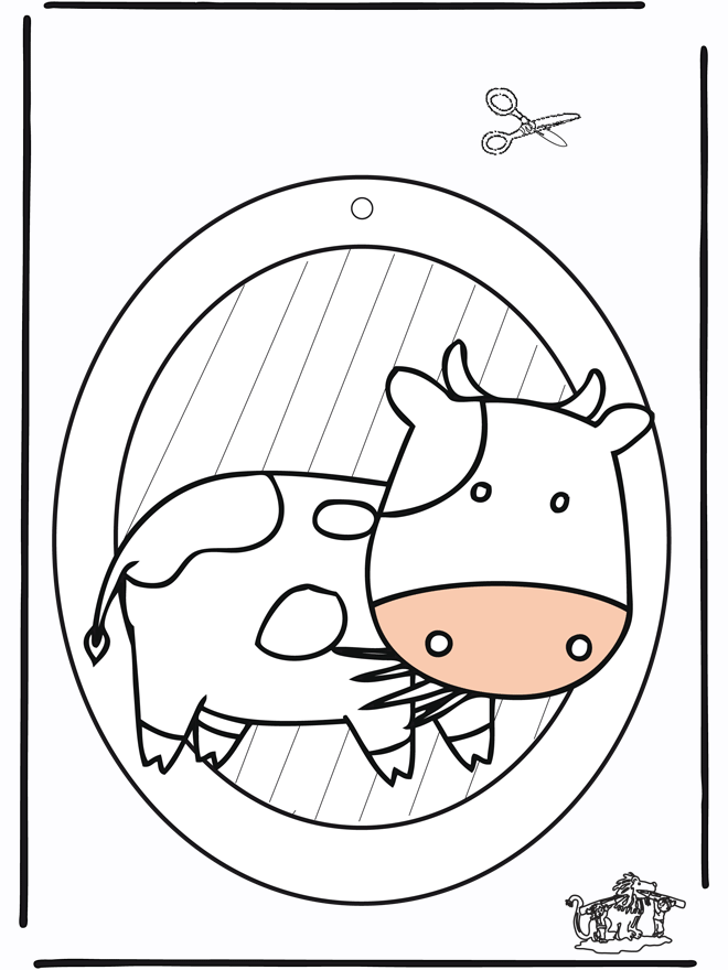 Raamhanger koe