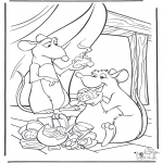 Stripfiguren Kleurplaten - Ratatouille 10