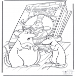 Stripfiguren Kleurplaten - Ratatouille 7