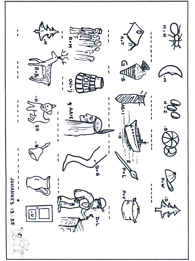 Rebus Bijbel 1 - Puzzels