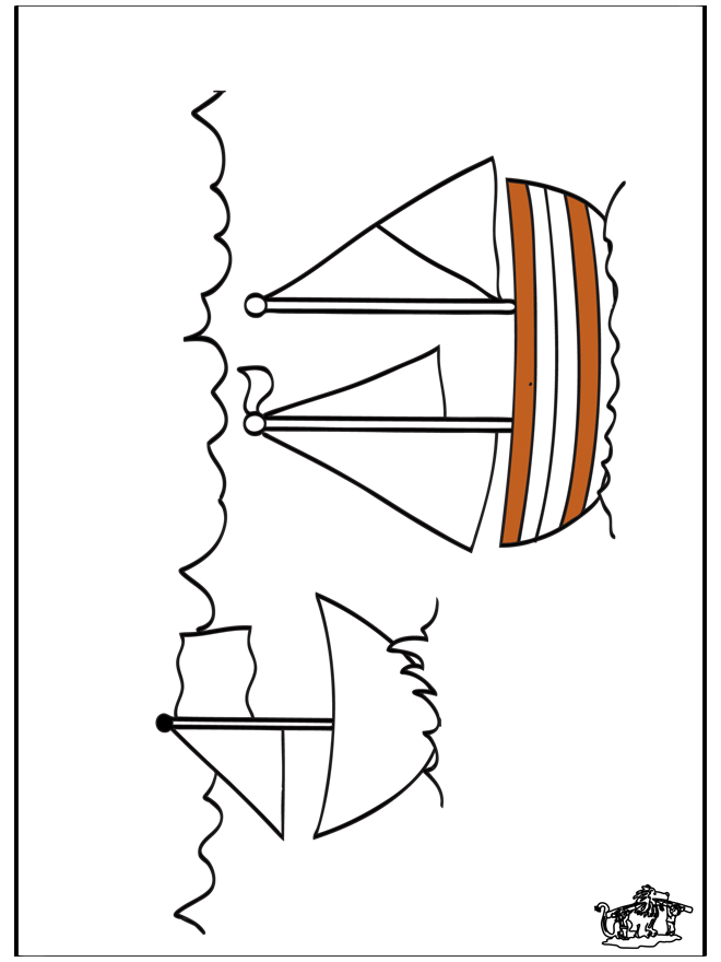 Schip 3 - Kleurplaten schepen