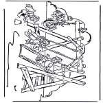 Allerlei Kleurplaten - Schommelen