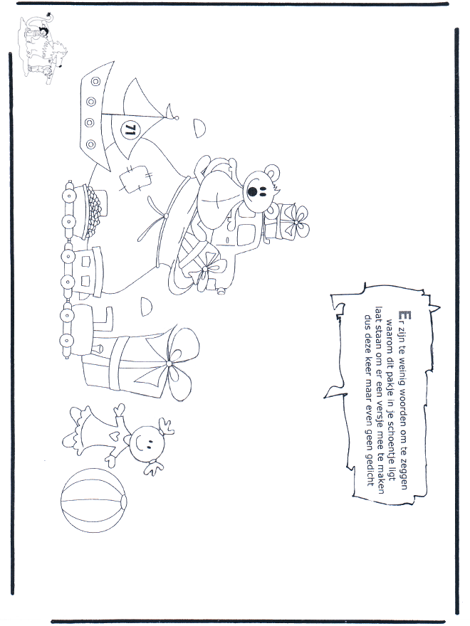 Sinterklaas Gedicht 1 - Sinterklaas gedichten