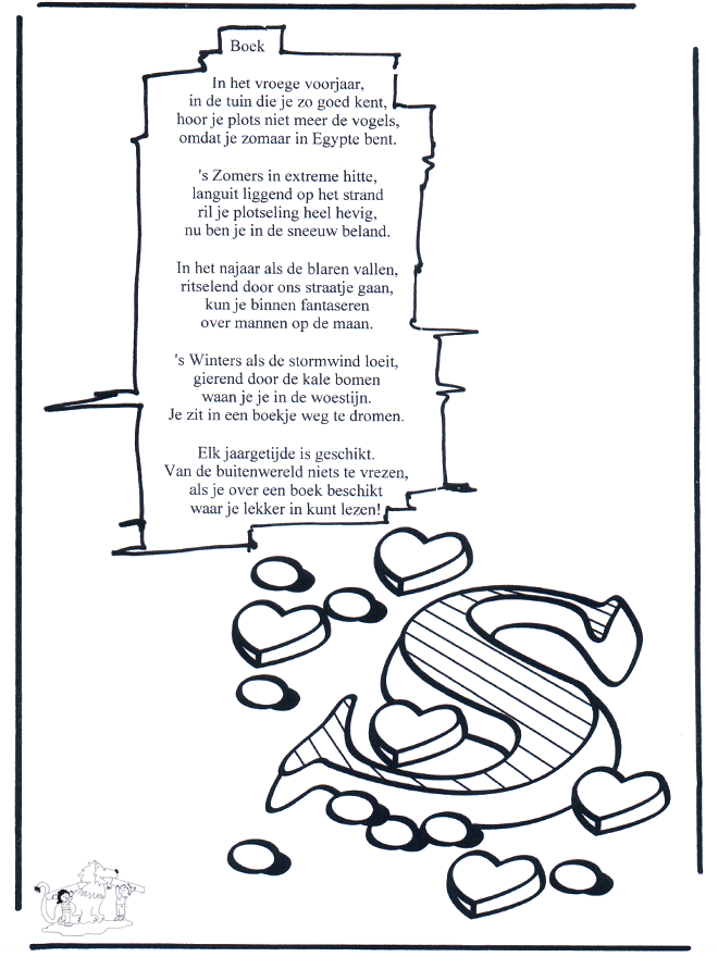 Socialistisch Klooster leeuwerik Sinterklaas Gedicht 8 - Sinterklaas gedichten
