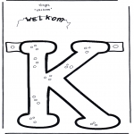 Knutselen - Slinger welkom K