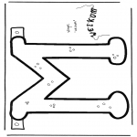 Knutselen - Slinger welkom M