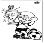 Smurf met beker