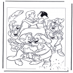 Stripfiguren Kleurplaten - sneeuwwitje 5