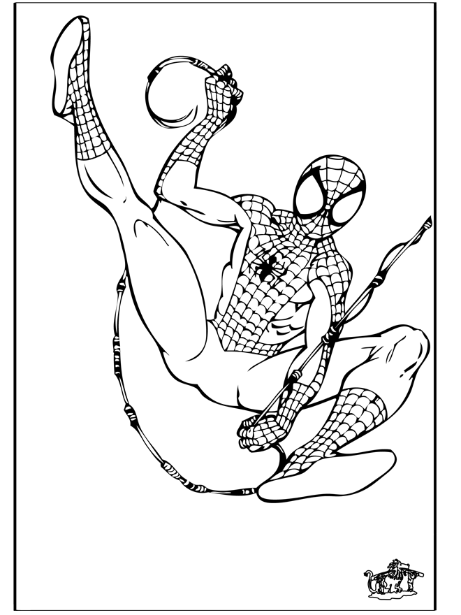 Spiderman 2 - Overige kleurplaten