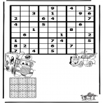 Knutselen - Sudoku Cars