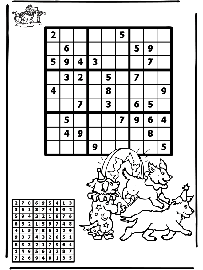 Sudoku Circus - Puzzel