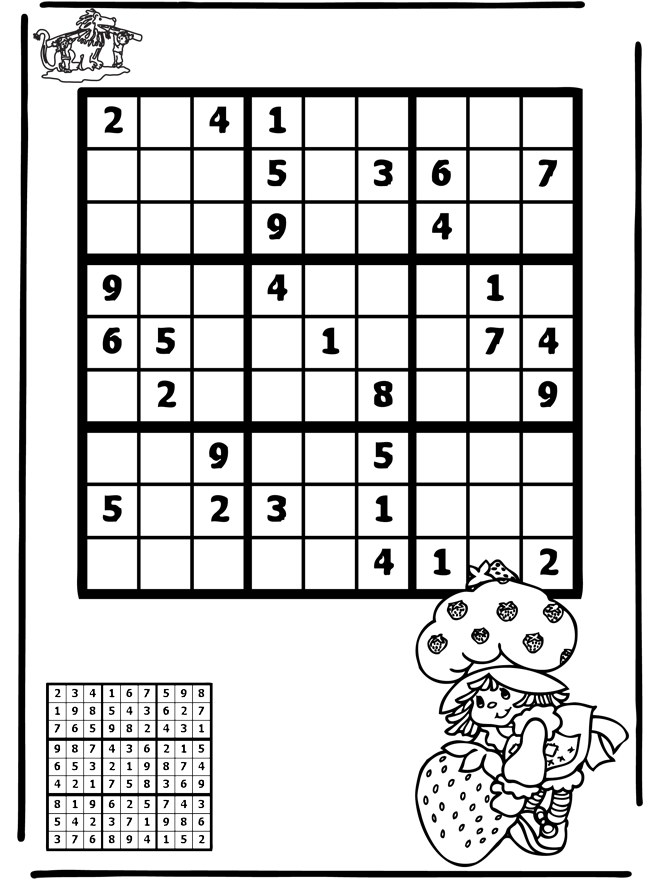 Sudoku Meisje - Puzzel