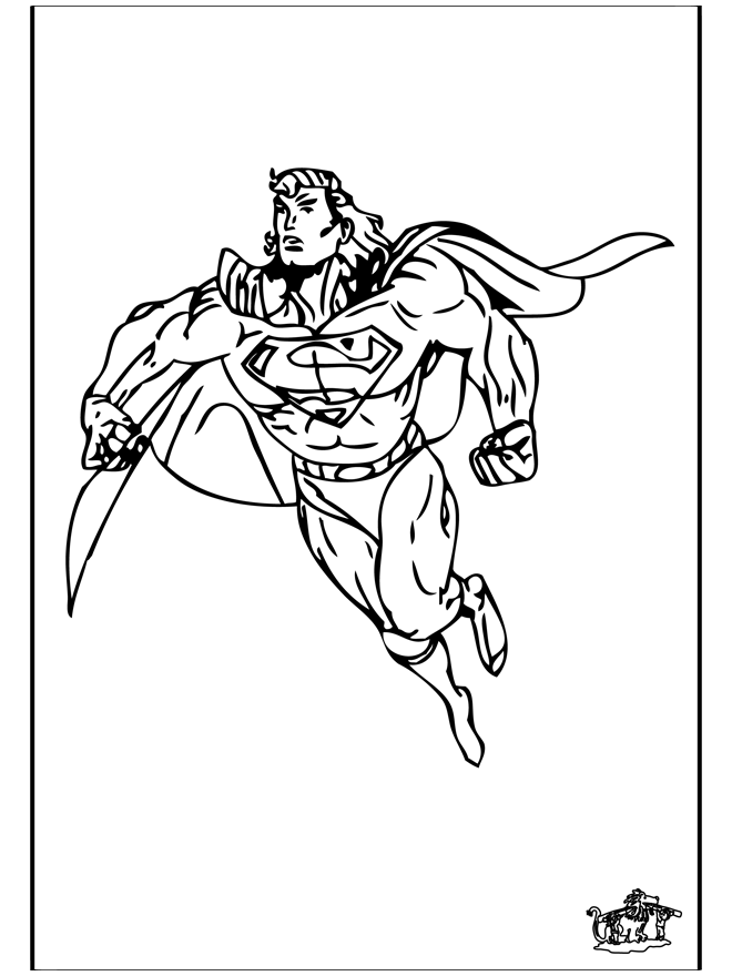 Superman 2 - Overige kleurplaten