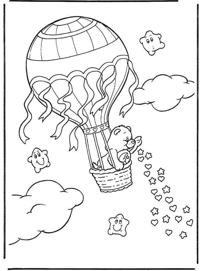 Troetelbeertje in ballon - Troetelbeertjes