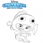 Stripfiguren Kleurplaten - Universe: the video game Nemo