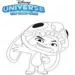 Stripfiguren Kleurplaten - Universe: the video game Stitch