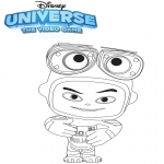 Stripfiguren Kleurplaten - Universe: the video game Wall-e