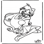 Stripfiguren Kleurplaten - Winx club 26